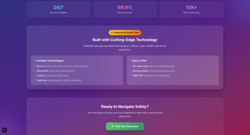 SafeWalk – screenshot 2