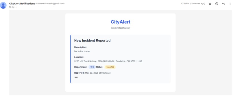 CityAlert – screenshot 8