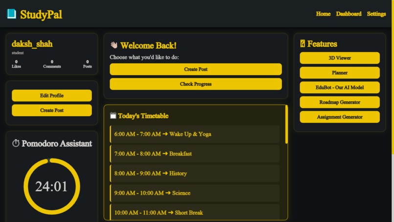 StudyPal- A Friendly Assistant For Students. – screenshot 8