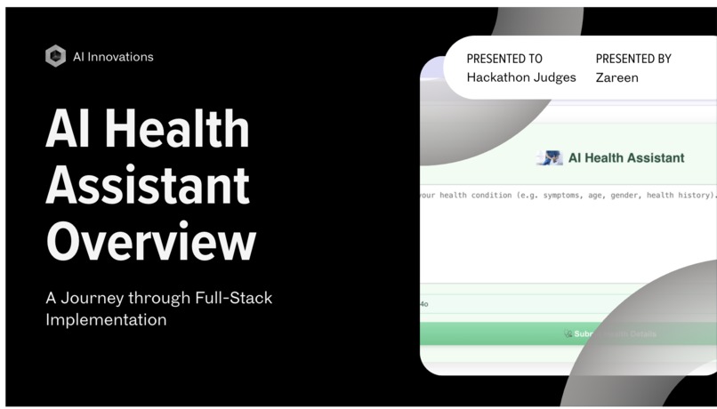 AI Health Assistant – screenshot 3