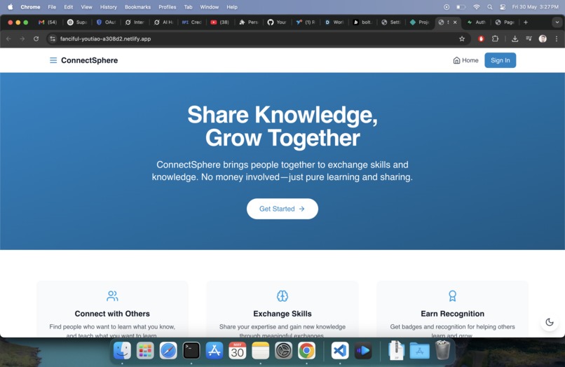ConnectSphere – screenshot 1