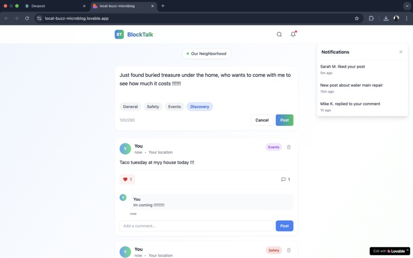 BlockTalk – screenshot 5