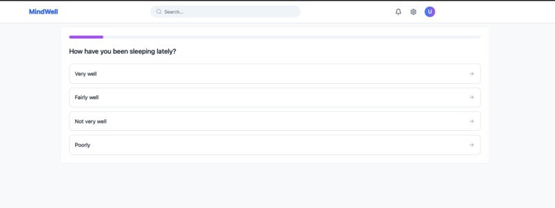 MindWell – screenshot 1