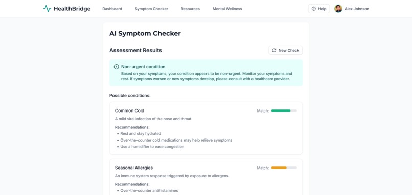 HealthBridge – screenshot 3