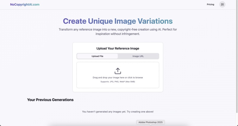 No Copyright AI – screenshot 1
