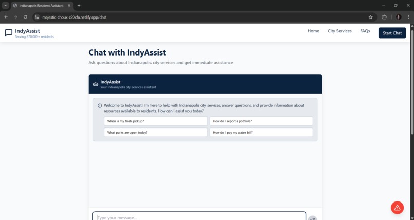 Indyassist – screenshot 2