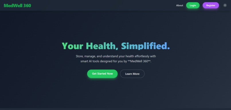 MedWell 360 – screenshot 1