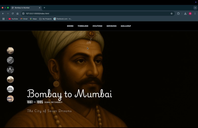 Bombay to Mumbai - The City of Seven Dreams – screenshot 1