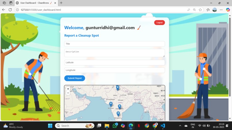 CleanBronx – Map. Claim. Clean. – screenshot 2