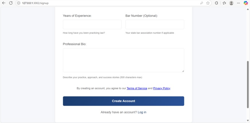AI-Powered Multilingual Legal Assistant – screenshot 7