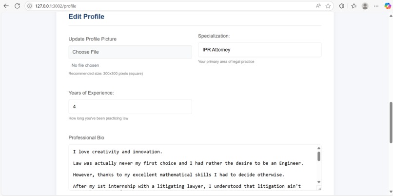 AI-Powered Multilingual Legal Assistant – screenshot 11
