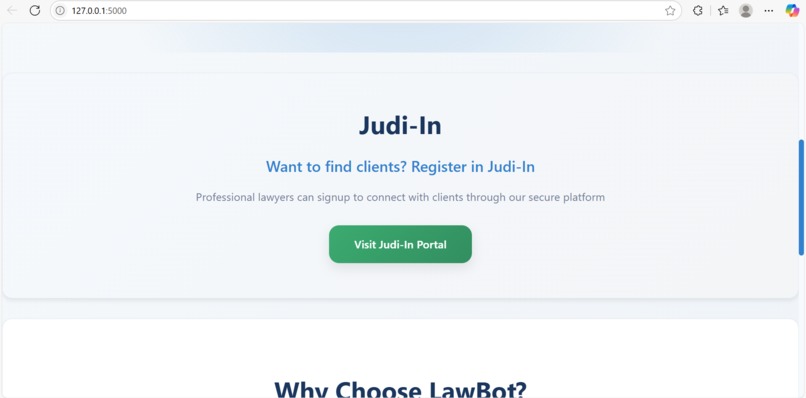 AI-Powered Multilingual Legal Assistant – screenshot 3