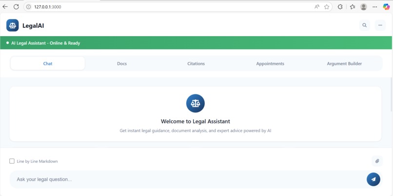 AI-Powered Multilingual Legal Assistant – screenshot 14