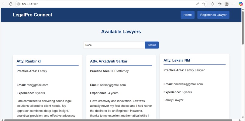 AI-Powered Multilingual Legal Assistant – screenshot 26