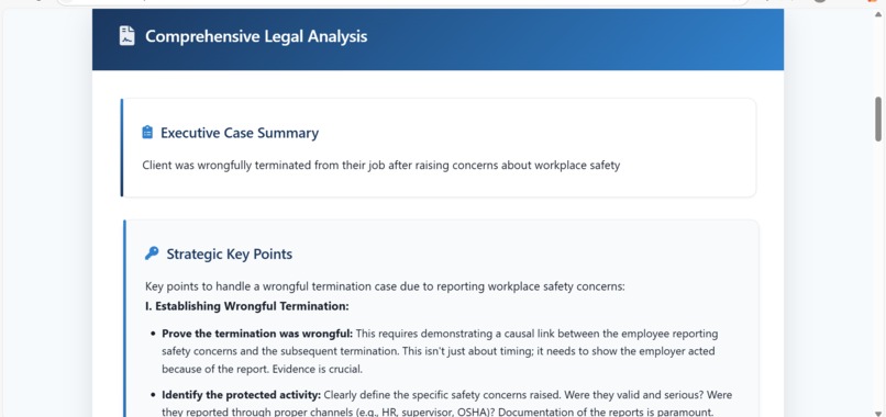 AI-Powered Multilingual Legal Assistant – screenshot 24