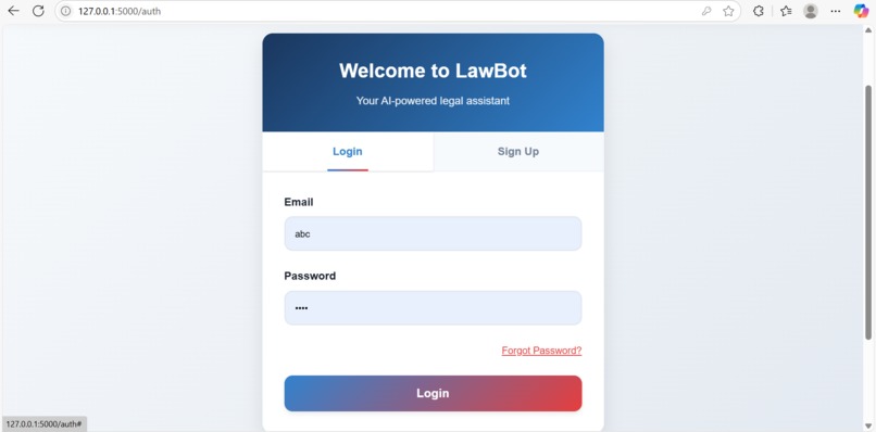 AI-Powered Multilingual Legal Assistant – screenshot 13