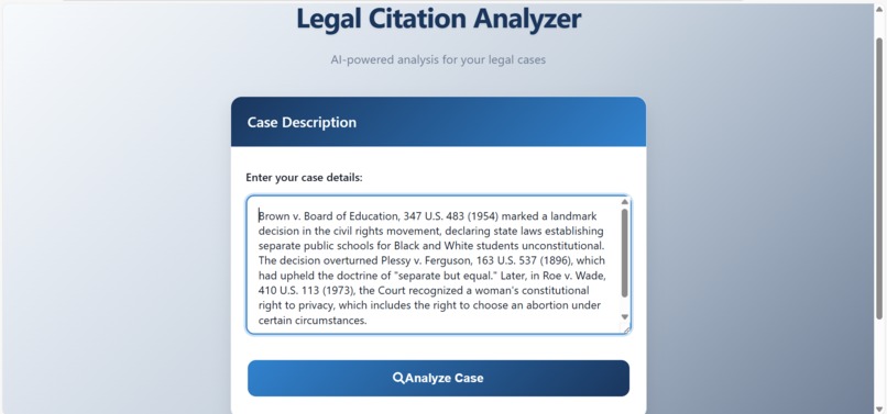 AI-Powered Multilingual Legal Assistant – screenshot 20