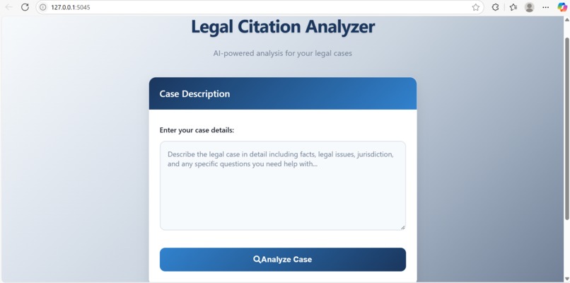 AI-Powered Multilingual Legal Assistant – screenshot 19