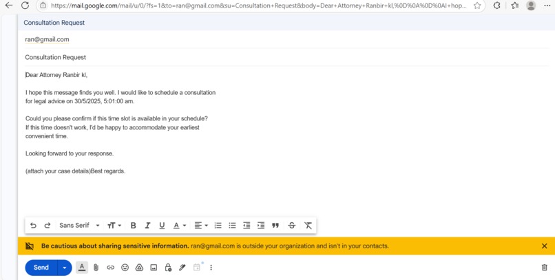 AI-Powered Multilingual Legal Assistant – screenshot 28