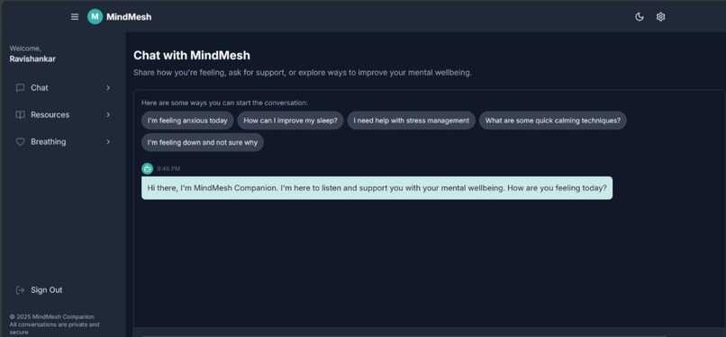 MindMesh – screenshot 1