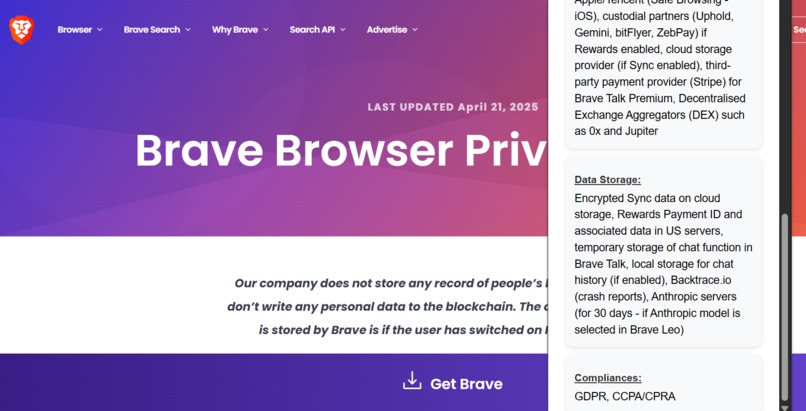Privacy Policy TLDR – screenshot 3