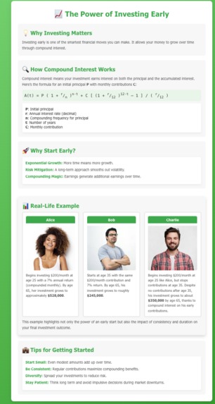 InvestEd – screenshot 3