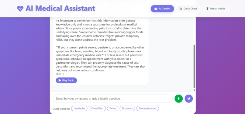 SymptoCheck – screenshot 2