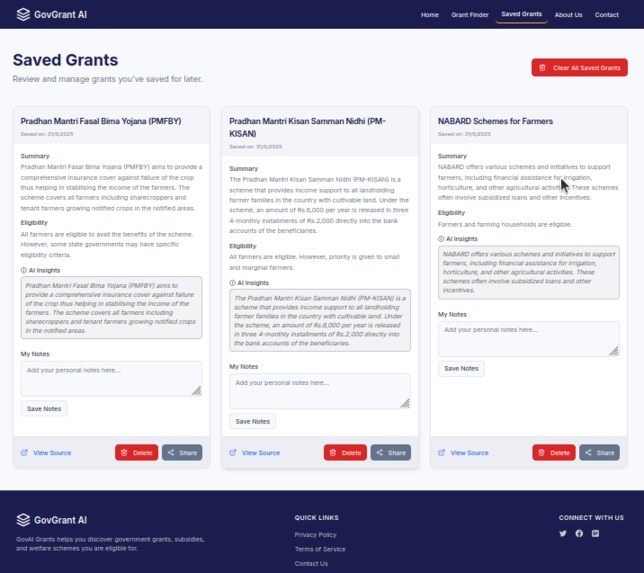 GovGrant AI – screenshot 4