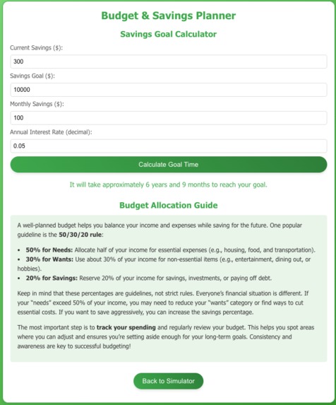 InvestEd – screenshot 7