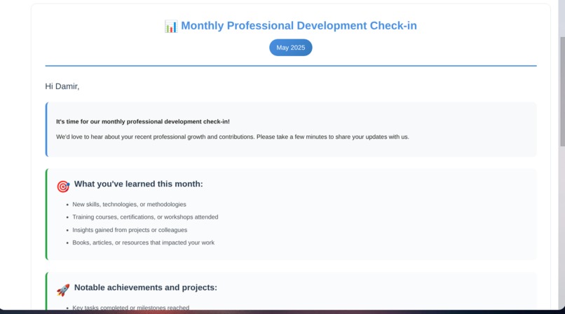 Resumate – screenshot 1