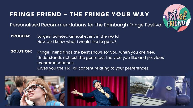 Fringe Friend - Maximising your Fun at the Fringe – screenshot 2