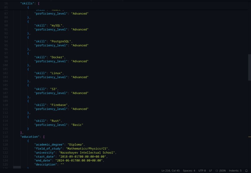 Resumate – screenshot 4