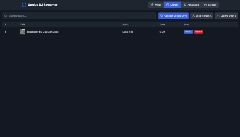 Genius DJ Streamer – screenshot 1