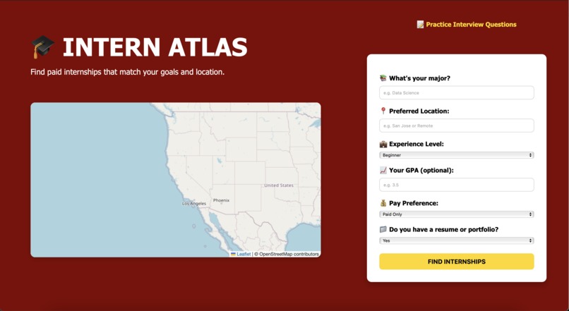 Intern-Atlas – screenshot 2