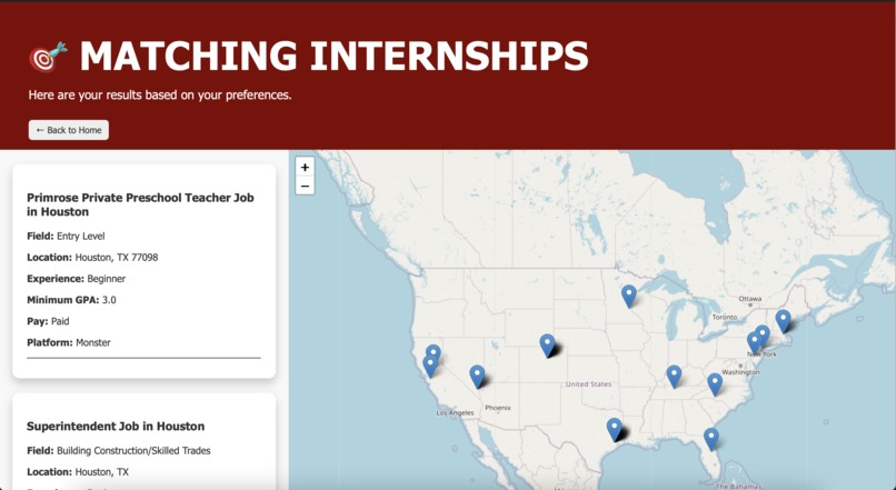Intern-Atlas – screenshot 3