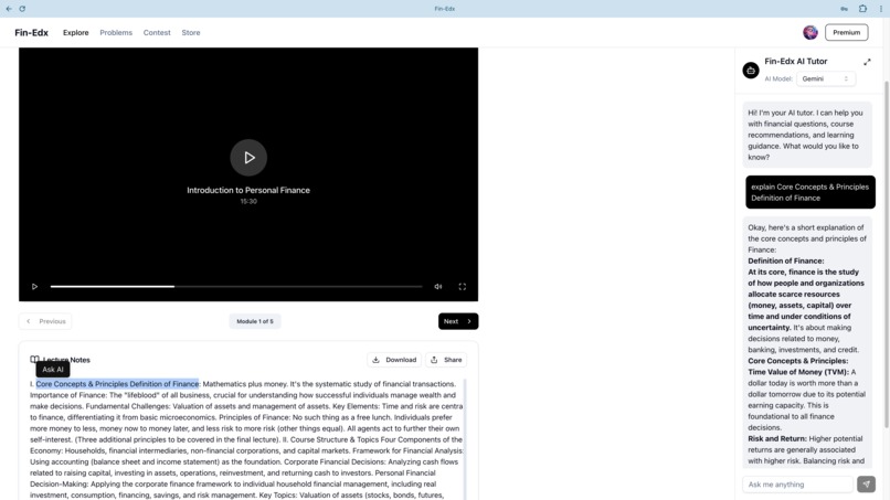 Fin-Edx – screenshot 5