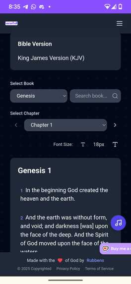 Verse4all – screenshot 2