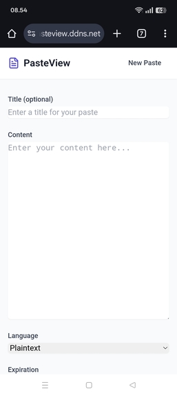 PasteView – screenshot 1