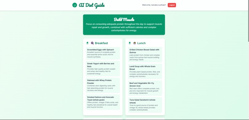  AI-Powered Diet Guide – screenshot 5