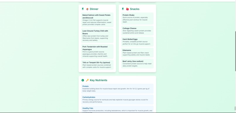  AI-Powered Diet Guide – screenshot 6