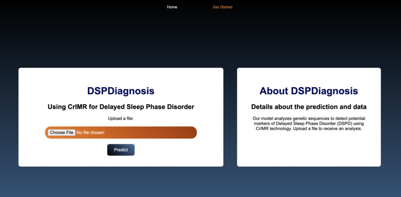 DSPDiagnosis: ML-driven Website for DSPD Diagnosis – screenshot 2