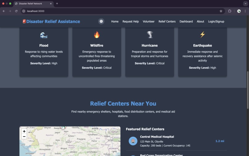 RescueWeb – screenshot 1