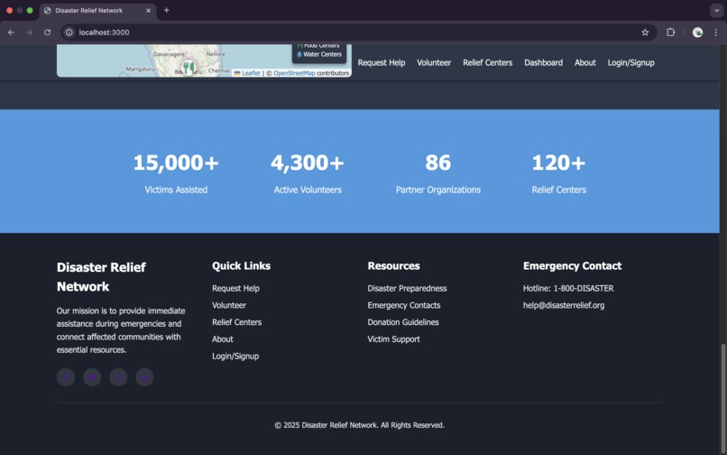 RescueWeb – screenshot 2