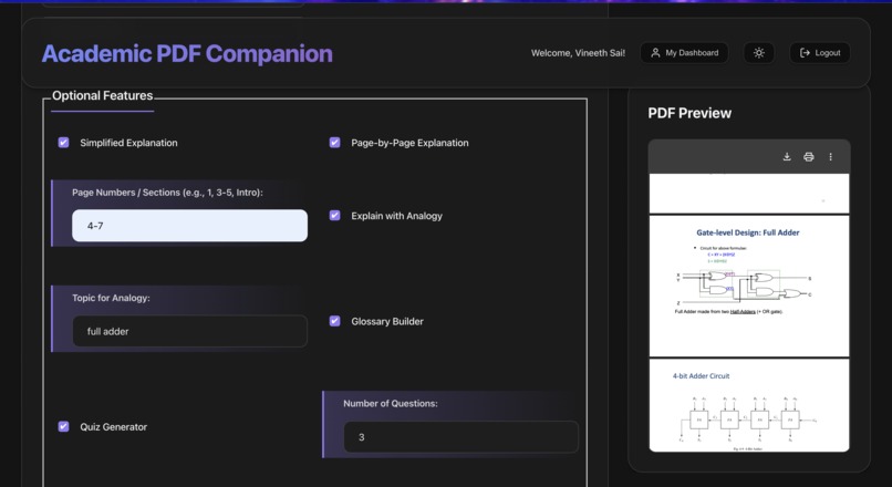 academic pdf companion – screenshot 3