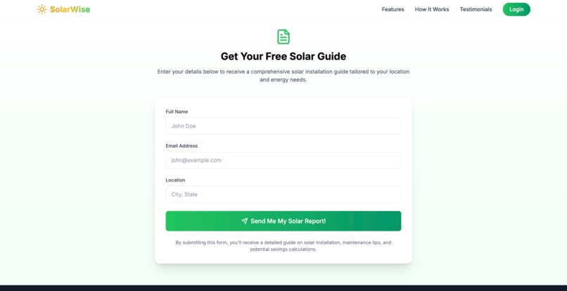 Solarwise – screenshot 1