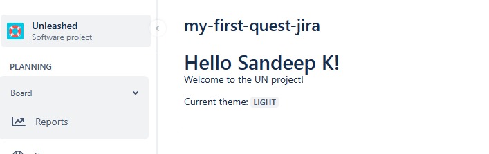 My First Quest Jira -  Novice Level – screenshot 1