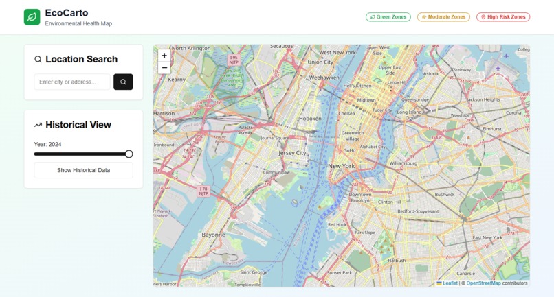 EcoCarto – screenshot 1