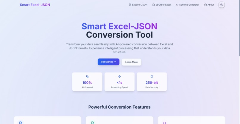 Smartexceljsontool – screenshot 1