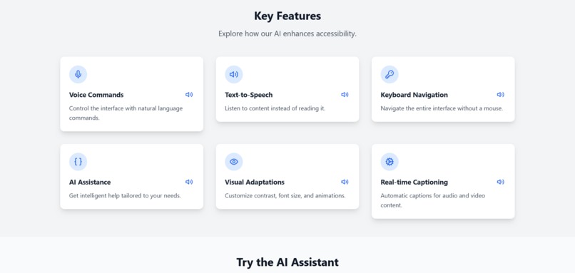 AccessAI – screenshot 1