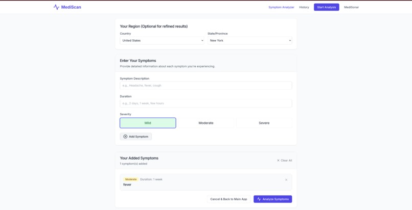 MediSonar – screenshot 3